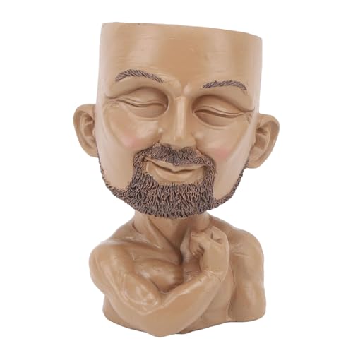 Head Flower Pot | Indoor Plant Pot WDrainage - Head Flower Drainage for Home Decor, Cactus, Herbaceous Plants Head Flower Pot | Indoor Plant Pot WDrainage - Head Flower Drainage for Home Decor, Cactus, Herbaceous Plants von Generic