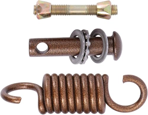 Heavy Duty Hängesessel Hängeset Legierung Hängematte Hängeset Schaukelsitz Aufhängung Hardware Teile Hängematte Feder Hainging Haken Terrasse Hängesessel Zubehör Für, Coffee von Generic
