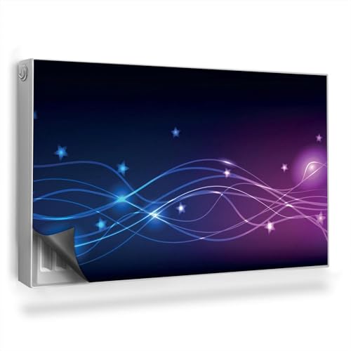 Heizkörperabdeckung 100x60 cm Magnetmatte Einfache Installation Magnetisch Magnetbefestigung Heizung Schutz für Heizkörper Hitzebeständing - Modernes Muster aus Linien und Neonlichtern Heizkörperabdeckung 100x60 cm Magnetmatte Einfache Installation Magnetisch Magnetbefestigung Heizung Schutz für Heizkörper Hitzebeständing - Modernes Muster aus Linien und Neonlichtern von Generic