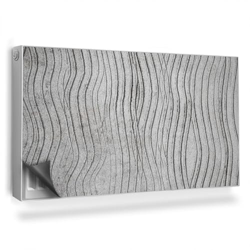 Heizkörperabdeckung 110x60 cm Magnetbefestigung Heizung Schutz Magnetmatte Hitzebeständing Einfache Installation für Heizkörper Magnetisch - Unregelmäßige Linien, Rohe Textur Heizkörperabdeckung 110x60 cm Magnetbefestigung Heizung Schutz Magnetmatte Hitzebeständing Einfache Installation für Heizkörper Magnetisch - Unregelmäßige Linien, Rohe Textur von Generic