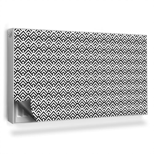 Heizkörperabdeckung 110x60 cm Magnetisch Hitzebeständing für Heizkörper Magnetbefestigung Einfache Installation Heizung Schutz Magnetmatte - Geometrisches, abstraktes Muster, Quadrate Heizkörperabdeckung 110x60 cm Magnetisch Hitzebeständing für Heizkörper Magnetbefestigung Einfache Installation Heizung Schutz Magnetmatte - Geometrisches, abstraktes Muster, Quadrate von Generic