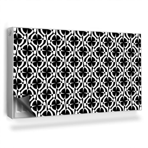 Heizkörperabdeckung 110x60 cm für Heizkörper Magnetmatte Magnetbefestigung Einfache Installation Heizung Schutz Magnetisch Hitzebeständing - Geometrisches unregelmäßiges Muster, Kreise Heizkörperabdeckung 110x60 cm für Heizkörper Magnetmatte Magnetbefestigung Einfache Installation Heizung Schutz Magnetisch Hitzebeständing - Geometrisches unregelmäßiges Muster, Kreise von Generic