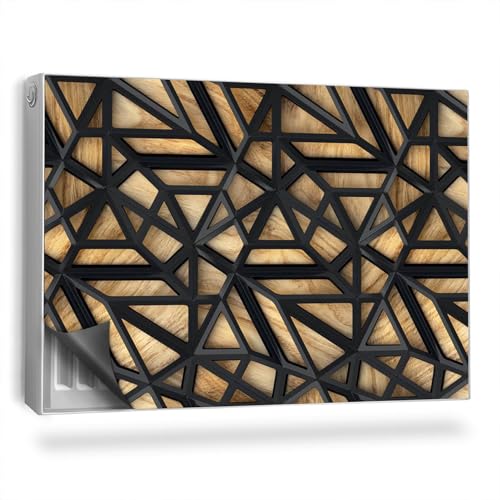Heizkörperabdeckung 90x60 cm Hitzebeständing für Heizkörper Einfache Installation Magnetmatte Magnetbefestigung Magnetisch Heizung Schutz - Industrielle Abstraktion aus Metall Heizkörperabdeckung 90x60 cm Hitzebeständing für Heizkörper Einfache Installation Magnetmatte Magnetbefestigung Magnetisch Heizung Schutz - Industrielle Abstraktion aus Metall von Generic
