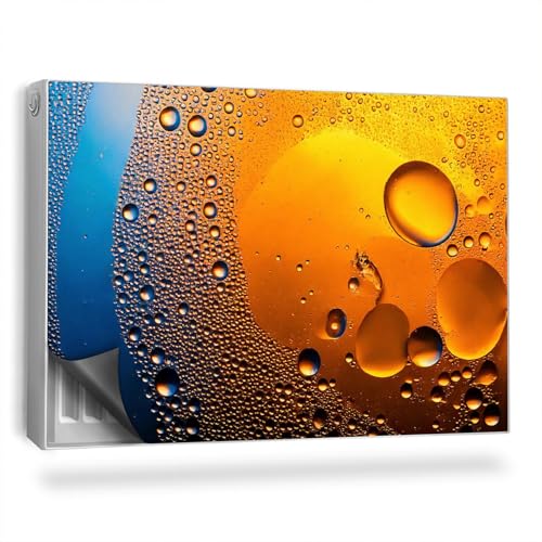 Heizkörperverkleidung 90x60 cm Heizung Schutz Hitzebeständing Einfache Installation Magnetmatte für Heizkörper Magnetisch Magnetbefestigung - Öltropfen auf der Wasseroberfläche Heizkörperverkleidung 90x60 cm Heizung Schutz Hitzebeständing Einfache Installation Magnetmatte für Heizkörper Magnetisch Magnetbefestigung - Öltropfen auf der Wasseroberfläche von Generic