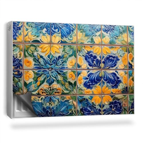 Heizkörperverkleidung 90x60 cm für Heizkörper Magnetmatte Magnetbefestigung Einfache Installation Heizung Schutz Magnetisch Hitzebeständing - Zoomen Sie auf Fliesen mit Blumenmotiven Heizkörperverkleidung 90x60 cm für Heizkörper Magnetmatte Magnetbefestigung Einfache Installation Heizung Schutz Magnetisch Hitzebeständing - Zoomen Sie auf Fliesen mit Blumenmotiven von Generic