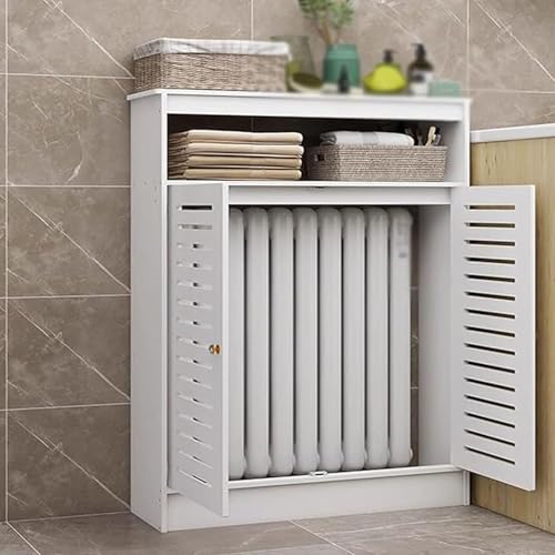 Heizungsverkleidung Weiße, Holzablage Heizkörperabdeckung,Gitter Verkleidung Heizkörper,Modern Heizkörper Abdeckung,Holzschrank Verstaute Für Schlafzimmer Wohnzimmer Rohre Verstecken(L60xH100xT25cm) Heizungsverkleidung Weiße, Holzablage Heizkörperabdeckung,Gitter Verkleidung Heizkörper,Modern Heizkörper Abdeckung,Holzschrank Verstaute Für Schlafzimmer Wohnzimmer Rohre Verstecken(L60xH100xT25cm) von Generic