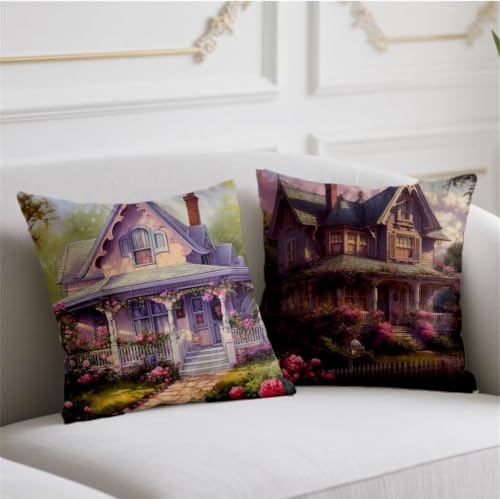 Herbst Kissen Bauernhaus Kissenbezug 70x70cm Quadrat Kopfkissen 2er Set Sofakissen Farbe Kuschelkissen Doppelseitiges Muster Kissenhüllen Leinen Kissenbezüge für Bauernhaus Garten Balkon Deko wj-783 Herbst Kissen Bauernhaus Kissenbezug 70x70cm Quadrat Kopfkissen 2er Set Sofakissen Farbe Kuschelkissen Doppelseitiges Muster Kissenhüllen Leinen Kissenbezüge für Bauernhaus Garten Balkon Deko wj-783 von Generic