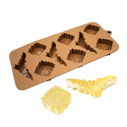 Herbst-Silikonformen, Kürbis-Silikonformen - Fledermaus-Schokoladenform für Halloween-Kuchen | Halloween-Kürbiskuchenform für Restaurants, Kinder, Versammlungen von Herbst-Silikonformen, Kürbis-Silikonformen - Fledermaus-Schokoladenform für Halloween-Kuchen | Halloween-Kürbiskuchenform für Restaurants, Kinder, Versammlungen von von Generic