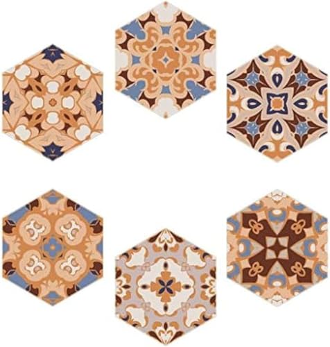 Hexagon Aufkleber Hexagon Rutschfester Vinyl-bodenaufkleber Peel and Stick Wandverkleidung Selbstklebender Wasserdichter Fliesenstift 7,87 X 9,05 Zoll, 12pcs Hexagon Aufkleber Hexagon Rutschfester Vinyl-bodenaufkleber Peel and Stick Wandverkleidung Selbstklebender Wasserdichter Fliesenstift 7,87 X 9,05 Zoll, 12pcs von Generic