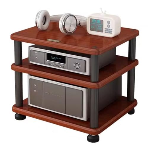HiFi-Rack AV-Regal 2/3/4-stufig TV-Ständer Multifunktionale MDF-Regale für AV-Verstärker HiFi-Ständer Plattenspielerständer Entertainment Media Audio Rack (Farbe: Rot, Größe: 40 * 35 * 32cm HiFi-Rack AV-Regal 2/3/4-stufig TV-Ständer Multifunktionale MDF-Regale für AV-Verstärker HiFi-Ständer Plattenspielerständer Entertainment Media Audio Rack (Farbe: Rot, Größe: 40 * 35 * 32cm von Generic