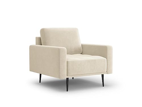Hilton Sessel – Luxus-Einzelstuhl für Entspannung und Komfort – Perfekte Wohnzimmer-Ergänzung Beige von Verona Idee
