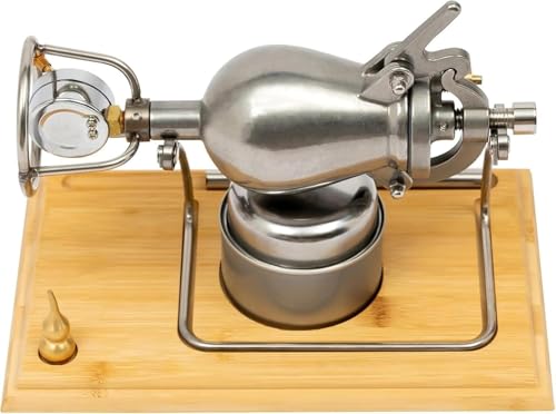 Hochdruck-Popcornmaschine, Heißluft-Mini-Popcornmaschine, Popcornkanone aus Edelstahl 304 für Partyspaß bei Familienfeiern(300ml) von Generic