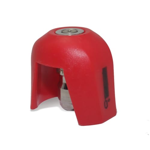 Hochdruckreinigerzubehör Spray Gun Nozzle Five Color Stainless Steel High-pressure Car Wash Water Gun Fan-shaped Nozzle 0° 15° 25° 40° Nozzle (Color : Red 0 degrees) von Generic