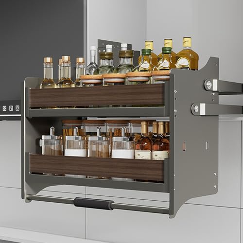 Hochleistungsfähiges Regalsystem – verstellbarer Klapp- und Kaffeeschrank für maximales Gewicht – Nachhaltiges Design – 61 x 26 x 53 cm von Generic