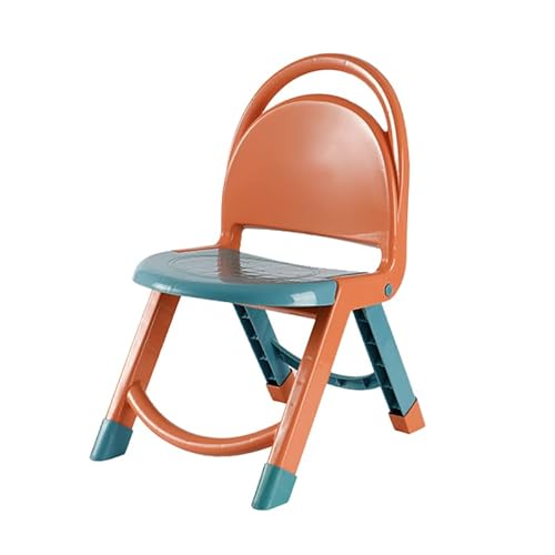 Hochstuhl-, Multifunktionsklappbarer Faltstühle Skiwiderstand für den Kindergarten Zuverlässig (ORANGE) von Generic