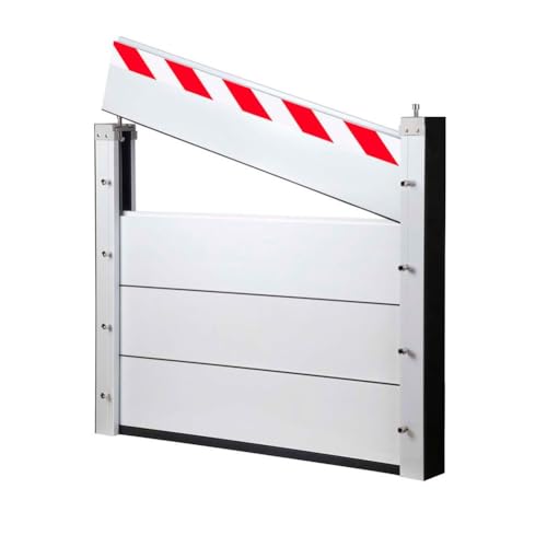 Hochwasserschutz Bei Türen L 498cm x H 100cm, Hochwasserschutz Barriere Aussen, Hochwasserschutz Bei Türen Spundwand, Aluminiumlegierungs Material, Gut Wasserdicht, Für Garageneinfahrt, Tür von Generic