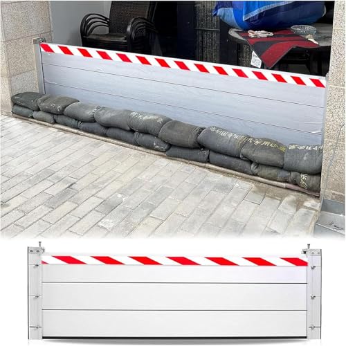 Hochwasserschutz Für Terrassentüren Straßen Hochwasserschutzwand Für Außen- Und Innenbereich Hochwasserschutz-Set Für Garagentore Abnehmbare Temporäre Dämme Flutschutz Barriere(L 390CM,H 140CM) Hochwasserschutz Für Terrassentüren Straßen Hochwasserschutzwand Für Außen- Und Innenbereich Hochwasserschutz-Set Für Garagentore Abnehmbare Temporäre Dämme Flutschutz Barriere(L 390CM,H 140CM) von Generic