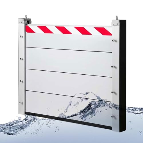 Hochwasserschutzbarrieren 231–240 Cm Wiederverwendbar Bei Starkem Regen Schutzplatte Für Garage, Keller, Haustür Und Einfahrt(Inside,234 * 40cm) von Generic