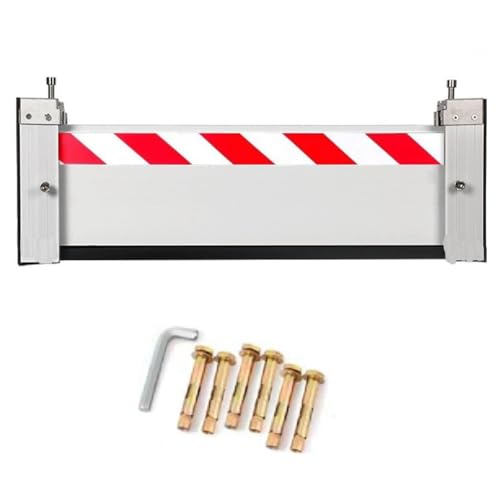 Hochwassersperre Garage Aluminium Heavy Duty Wiederverwendbar Modulare Für Keller Patio Wasserrückhalteplatte Temporärer(85 * 20cm) von Generic