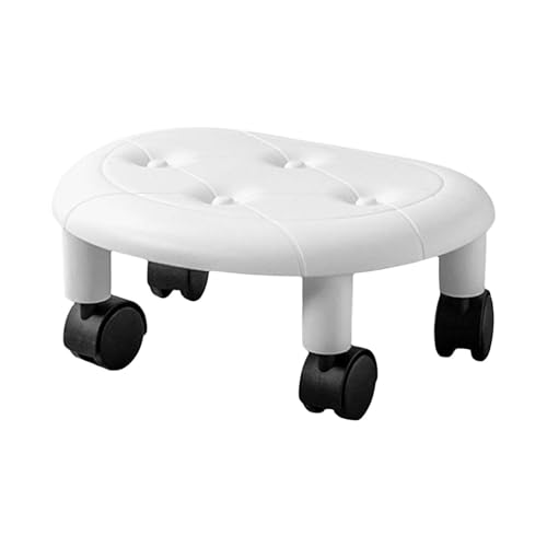 Hocker mit geringer Rolle – ergonomischer Rollhocker mit verstellbarer Höhe | Werkstatt oder Verwendung zu Hause, leicht zu bewegen und praktisch für langes Sitzen von Generic