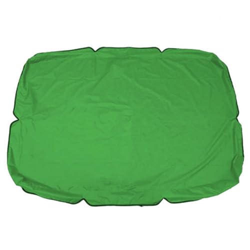 Hollywoodschaukel Dachbezug 2/3 Sitzer,Dach-Plane für Garten-Schaukel Dachplane Ersatzdach,Winddicht, Reißfest(Green,56 x 47 x 7.1in) von Generic