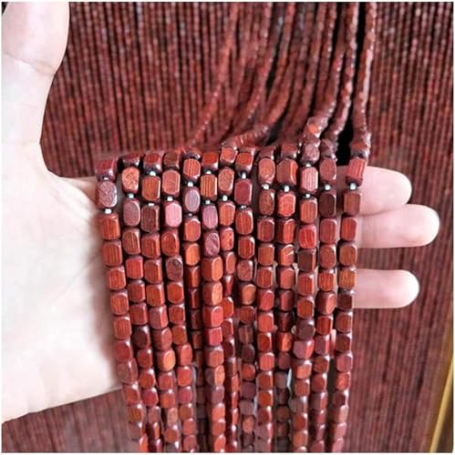 Holz-Türvorhang Geprägtes Naturholz 40/50/60/70/80strands Quaste Trennwand Sichtschutz Eingang Schlafzimmer Wohnzimmer 8 Farben, E, 120x200cm(3.94x6.56ft) von Generic