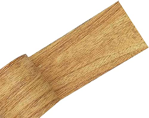 Holzmaserung Reparaturband, Holzeffekt Klebeband Wasserdicht, Simulation Holzmaserung Gemustertes Klebeband für Laminatboden Kratzer Reparatur (Goldene Kameleiche) von Generic