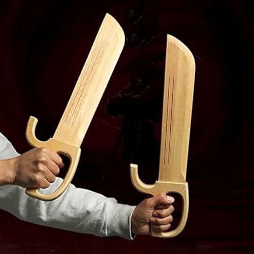 Holzmesser Kung Fu Training Messer, Kampfkunst Wing Chun Übungsschwert Handgemachte Kinder Spielzeug Schwerter, Schmetterling Schwerter Cosplay Waffe Requisiten Holzmesser Kung Fu Training Messer, Kampfkunst Wing Chun Übungsschwert Handgemachte Kinder Spielzeug Schwerter, Schmetterling Schwerter Cosplay Waffe Requisiten von Generic