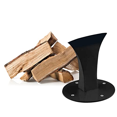 Holzspaltung, Holzteilung, Holzspaltung, Cracker-Chipper mit Struktur | Die Heizung ist von zuverlässiger Qualität für ein ganzes Leben, hergestellt aus schwarz hoch, orange von Generic