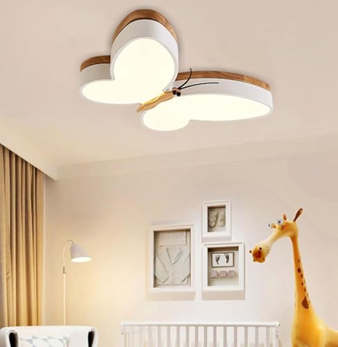 Holzstil Dimmen Mit Fernbedienung Deckenleuchte Moderne Led Schmetterling Eisen Acryl Deckenleuchte Kunst Einfaches Wohnzimmer Schlafzimmer Arbeitszimmer Büro Deckenbeleuchtung L50cm 16w Holzstil Dimmen Mit Fernbedienung Deckenleuchte Moderne Led Schmetterling Eisen Acryl Deckenleuchte Kunst Einfaches Wohnzimmer Schlafzimmer Arbeitszimmer Büro Deckenbeleuchtung L50cm 16w von Generic
