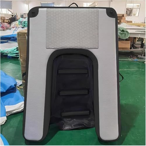 Hundebadeleiter Faltbare Rampen für Hundepools See/Anlegestelle/Boot/Meer schwimmender Hundebadeleiter rutschfeste Eva-Liegeplattform für Hunde bis 60 kg Ei(Size:150L x 100W x 10H cm,Color:Schwarz) von Generic