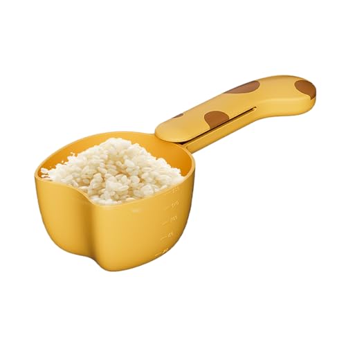 Hundefutter Scoop - Reismesslöffel, Müslisch -Portion Löffel | Hochwertiger Haustier -Tat -Fütterungs -Utensil Clip, dauerhaftes Küchen -Serving -Werkzeug für Mehl Tee Kaffee Katze Snacks Welpe Kibble Hundefutter Scoop - Reismesslöffel, Müslisch -Portion Löffel | Hochwertiger Haustier -Tat -Fütterungs -Utensil Clip, dauerhaftes Küchen -Serving -Werkzeug für Mehl Tee Kaffee Katze Snacks Welpe Kibble von Generic
