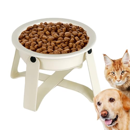 Hundernapf Verlangsamer,Keramik Metall Anti-Verschlucken Verlangsamende Fütterung Schüssel - Geschirr Futternapf Mit Eisenständer Für Küche Haushalt Wohnung Drinnen Draußen Alltag Hundernapf Verlangsamer,Keramik Metall Anti-Verschlucken Verlangsamende Fütterung Schüssel - Geschirr Futternapf Mit Eisenständer Für Küche Haushalt Wohnung Drinnen Draußen Alltag von Generic