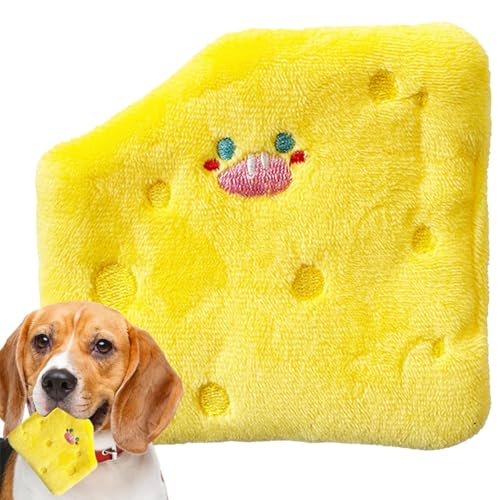 Hundespielzeug aus Plüsch, quietschend – von Tierdaunen für Welpen | Schleppkissen mit Fell, Leckerli für das Training, Knirschen von Bite Companion für Schlafzimmer Hundespielzeug aus Plüsch, quietschend – von Tierdaunen für Welpen | Schleppkissen mit Fell, Leckerli für das Training, Knirschen von Bite Companion für Schlafzimmer von Generic