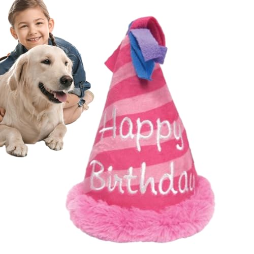 Hundespielzeug zum Geburtstag – Kauspielzeug für Hunde in Kuchenform | Geburtstagsgeschenk für Hunde für und Mädchen | Kauspielzeug aus strapazierfähigem Plüsch Hundespielzeug zum Geburtstag – Kauspielzeug für Hunde in Kuchenform | Geburtstagsgeschenk für Hunde für und Mädchen | Kauspielzeug aus strapazierfähigem Plüsch von Generic