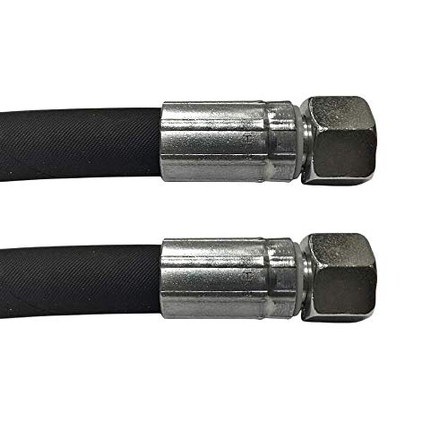 Hydraulikschlauch 10L DN8 2SN | Länge 2000mm | Gewinde M16x1.5 | DKOL - DKOL | Nenndruck 350 bar | Konfigurieren Sie Ihr Kit von Generic