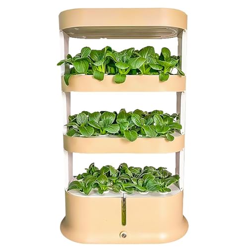 Hydroponik-Anbausystem, Hydroponik-Anbausystem für den Garten, 48 Pods, Hydroponik-Turm, Pflanzenkeimungsset, Aeroponik-Anbauset mit LED-Wachstumslicht und automatischer Bewässerung, Smart G Hydroponik-Anbausystem, Hydroponik-Anbausystem für den Garten, 48 Pods, Hydroponik-Turm, Pflanzenkeimungsset, Aeroponik-Anbauset mit LED-Wachstumslicht und automatischer Bewässerung, Smart G von Generic