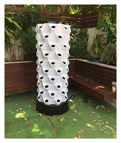 Hydroponik-Anbausystem, Hydroponik-Turm-Anbau Sy Hydroponics Grow Sys Aeroponics Wachsender Pflanzturm für Indoor-Garten-Kunststoff-Gewächshaus Erdlose Bepflanzung un von Generic
