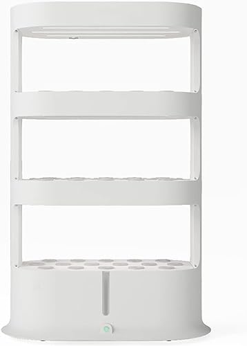 Hydroponik-Anbausystem Hydroponische Anbau-Kits Bodenstehender Hydroponik-Turm, 48-Pods-Hydroponik-Anbausystem für den Garten, Aeroponik-Anbau-Kit mit automatischer Bewässerung, Wachstumslic von Generic