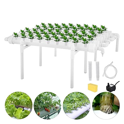 Hydroponischer Turm, Anbausystem, Hydroponik-Anbausystem, Gartenset, landwirtschaftliche Geräte, PVC-Rohr, vertikales Hydroponik-Anbausystem, Familien-Gewächshaus-Pflanzgefäß von Generic