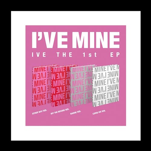 IVE I'VE MINE 1st EP Album Contents+Photocard+Tracking Sealed (Standard BADDIE Version) von Generic