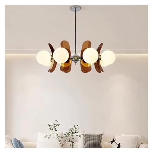 Indoor Middle Ancient Bauhaus Acryl Designer Glaskugel Pendelleuchte Wohnzimmer Restaurant LED Esstischleuchte,Modern von Generic