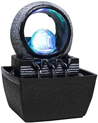 Indoor-springbrunnen Desktop-brunnen Feng Shui-Dekoration Rotierende Kristallkugel Desktop-brunnen-Dekoration Buddhistische Dekoration Meditation Yoga-Dekoration Entspannender Wasserklang-t Indoor-springbrunnen Desktop-brunnen Feng Shui-Dekoration Rotierende Kristallkugel Desktop-brunnen-Dekoration Buddhistische Dekoration Meditation Yoga-Dekoration Entspannender Wasserklang-t von Generic