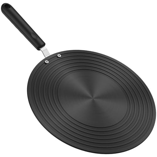 Induktionswandlerscheibe - Induktions -Kochfeld -Pan -Konverter | Kochgeschirrschutzscheibe Mit Handle | Doppelseitige Wärmediffusorplatte | Kocher Diffusor -Tablett Präzision Ergonomisches Design Für von Generic