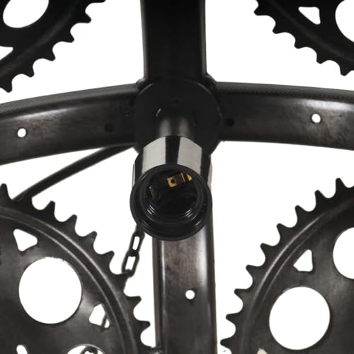 Industrielle Deckenlampe mit Fahrradzähneraddesign, Kettenrad, Schwarzer Eisenschatten für Wohnzimmer, Entspannte Umgebungsbeleuchtung, 45 X 78 cm, E27 -Sockel, Nicht Enthalten Industrielle Deckenlampe mit Fahrradzähneraddesign, Kettenrad, Schwarzer Eisenschatten für Wohnzimmer, Entspannte Umgebungsbeleuchtung, 45 X 78 cm, E27 -Sockel, Nicht Enthalten von Generic
