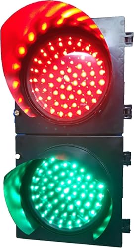 Industrielle Led-bremsleuchten, Zweifarbige Rote Und Grüne Wandleuchten, Auto- Und Fußgängerwegweiser Mit Fernbedienung, Constant Light Cycle, 12V Industrielle Led-bremsleuchten, Zweifarbige Rote Und Grüne Wandleuchten, Auto- Und Fußgängerwegweiser Mit Fernbedienung, Constant Light Cycle, 12V von Generic