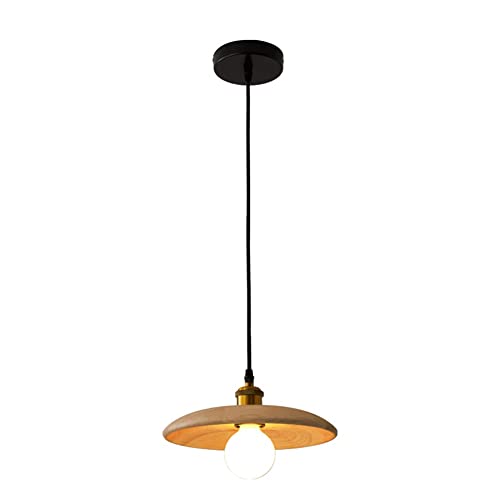 Industrielle Pendelleuchte Retro Holz Kreative Persönlichkeit Minimalistische Pendelleuchte Einfache Hängelampe Deckenleuchte für Kücheninsel Wohnzimmer CoffeeShop Schlafzimmer Nachttischlampe Industrielle Pendelleuchte Retro Holz Kreative Persönlichkeit Minimalistische Pendelleuchte Einfache Hängelampe Deckenleuchte für Kücheninsel Wohnzimmer CoffeeShop Schlafzimmer Nachttischlampe von Generic