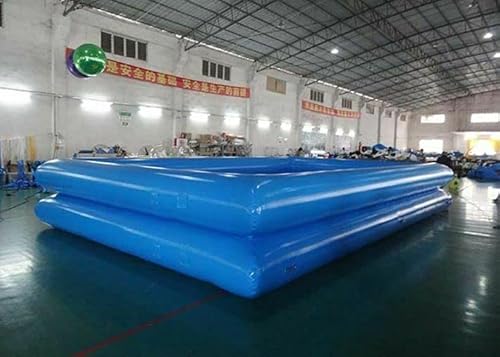 Inflatable 0.9mm PVC Rectangle Above Ground Swimming Pool NEW (MPN: 7x5x1.5m) von Generic