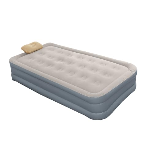 Inflating Guest Bed - Air Mattress - Blow Up Air Mattress - Inflatable Twin Guest Bed With Built-in Pump - Automatic Selff-Inflating Sleeping Pad - Folding Airbed For Hiking, Home, Travel Inflating Guest Bed - Air Mattress - Blow Up Air Mattress - Inflatable Twin Guest Bed With Built-in Pump - Automatic Selff-Inflating Sleeping Pad - Folding Airbed For Hiking, Home, Travel von Generic
