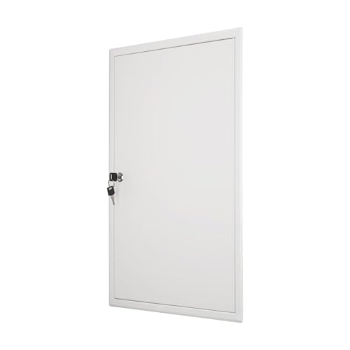 Inspection Flap Aluminium Alloy Inspection Flap With Keys, Flush-Mounted Metal Access Flap For Drywall Lockable Attic Inspection Flaps(4x8in/10x20cm) von Generic